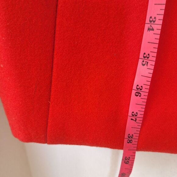 J. Crew uptown ruffled collar wool dress coat 16 - Picture 7 of 8